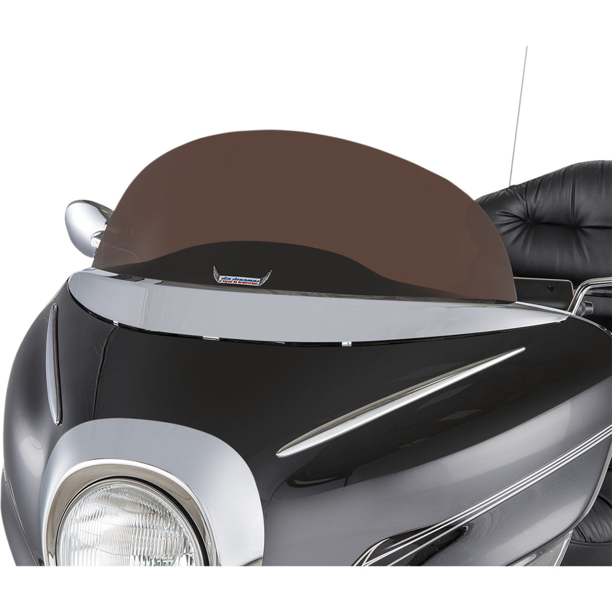 SLIPSTREAMER 2312-0197 S-142-8DS Replacement Lucite Windshield Windshield - 8" - Dark Smoke - Star Venture