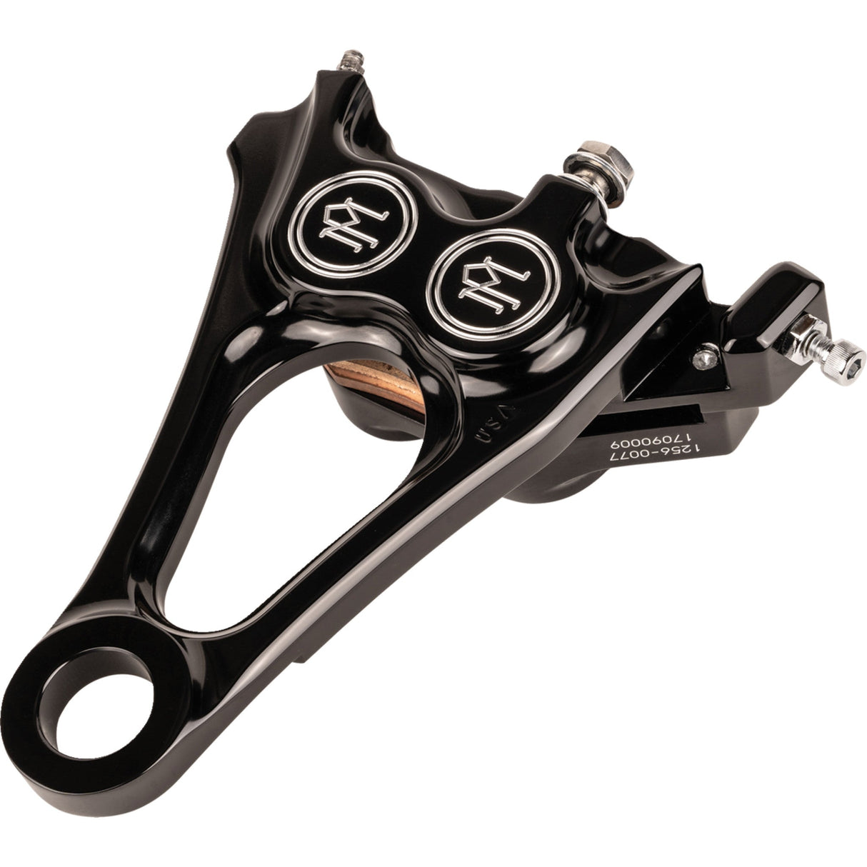 Performance Machine (pm) Brake Caliper - 1256-0084-BM For Harley Softail 2018-2022