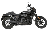 Tab Performance Street Tip Compatible Slip-On Exhaust Black For Harley Street 2014-2020