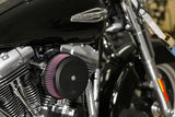 K & N Engineering 99+ Harley Davidson Street Metal Intake System Hammer Black - RK-3933B For Harley Motorcycles 1999-2017