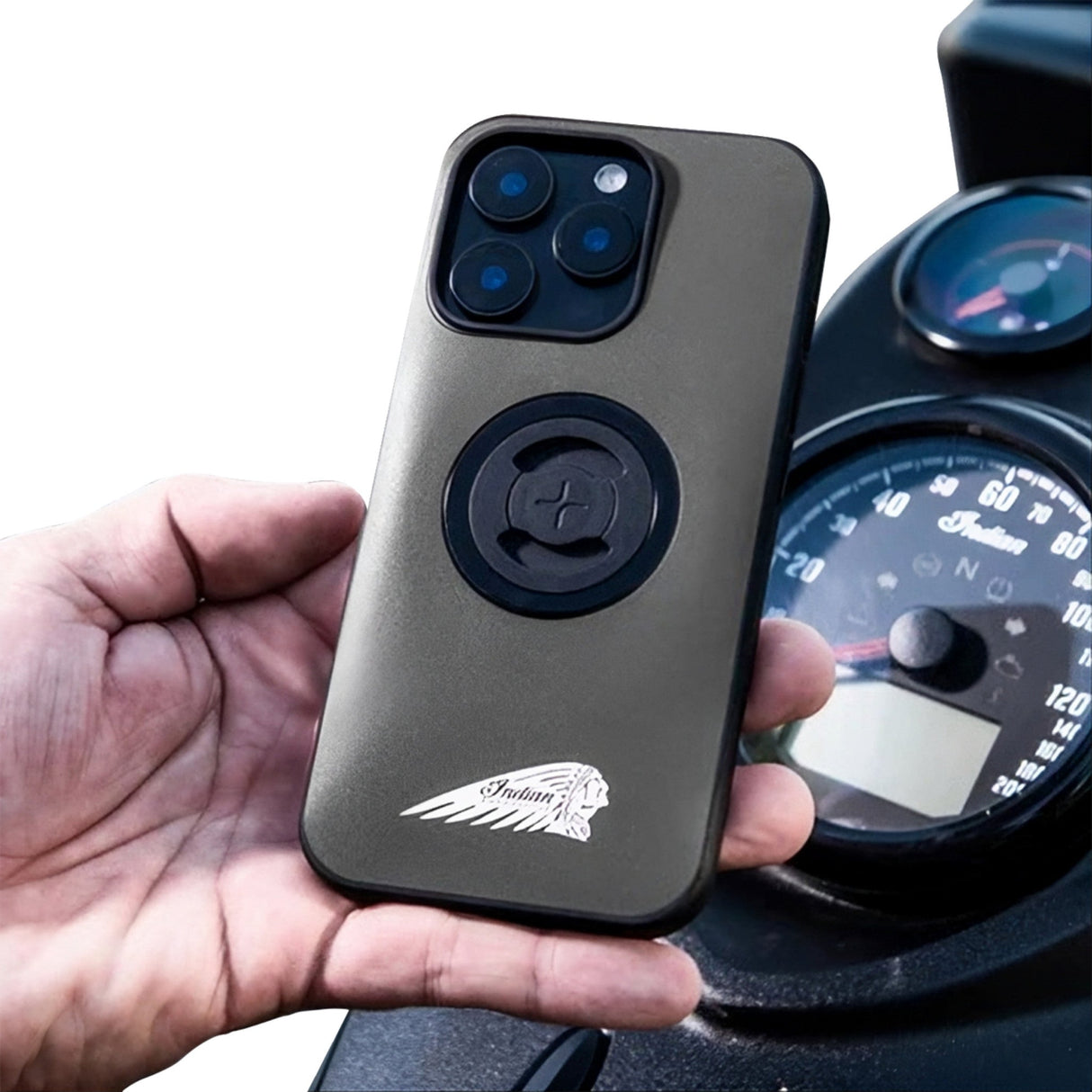 SP CONNECT 0636-0745 50809 Indian Phone Case iphone 17 - gray