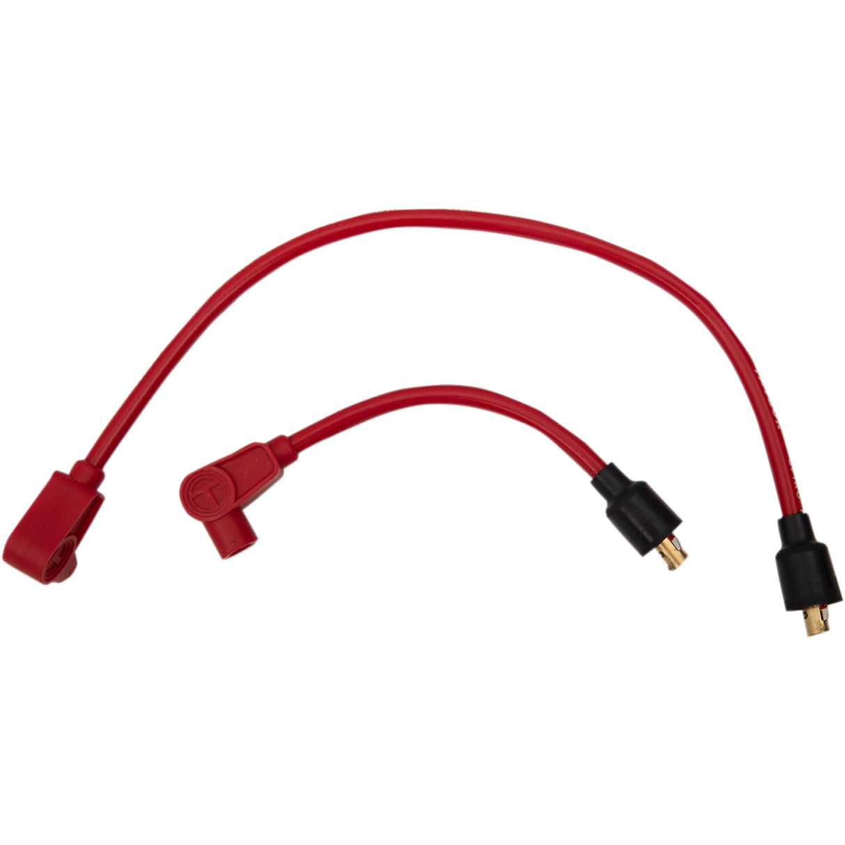 SUMAX DS-242149 77231 Custom-Fit Spark Plug Wire Kit Spark Plug Wire - 8 mm - Red - FL/FX