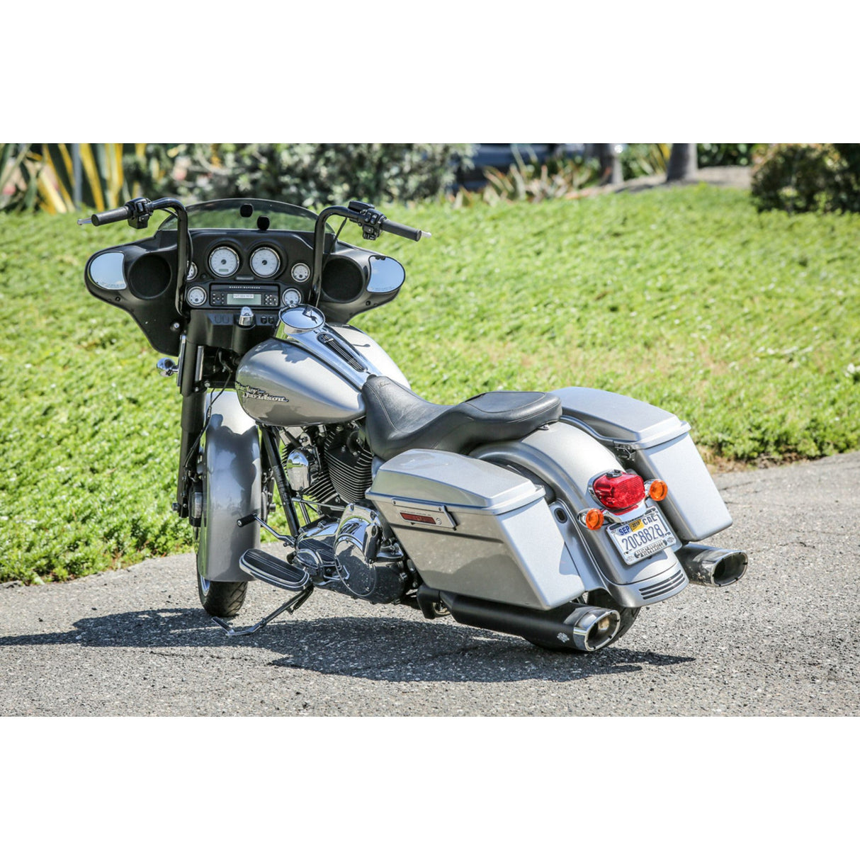 Burly Brand 1-1/4" Bagger Ape Hanger Handlebar TBW 13" Black - B12-2001B For Harley Touring 1986-2025
