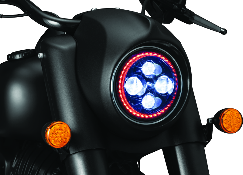 Kuryakyn 2469 Orbit Headlight Adapter Black