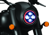 Kuryakyn 2469 Orbit Headlight Adapter Black