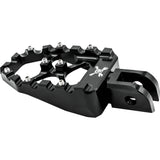 BURLY BRAND 1620-2637 B13-1016B MX Evolution Pegs - Black - Softail