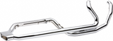 Cobra Powerport Dual Headpipes Chrome FLH FLT - 6253DB1 For Harley Touring 2009-2016