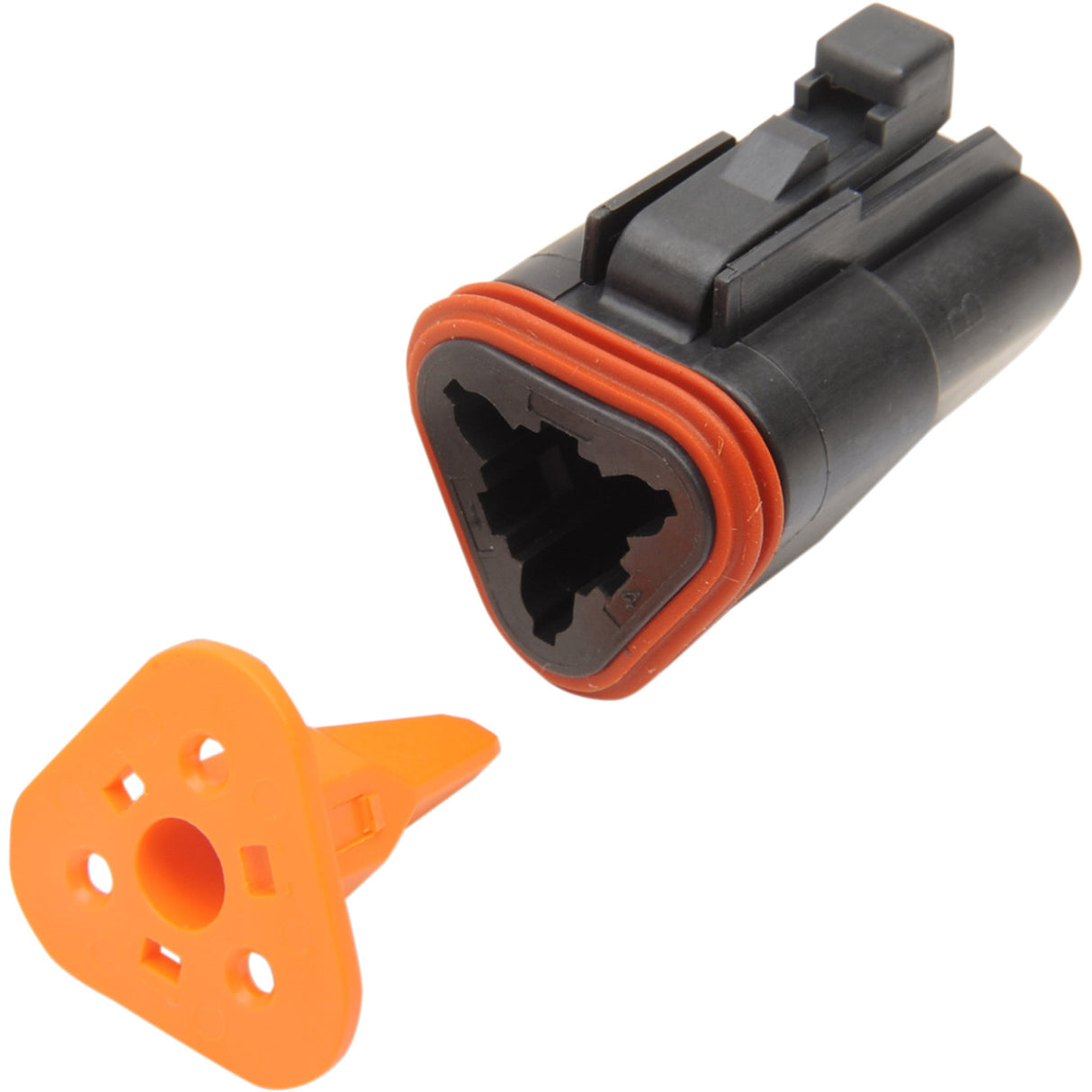 NAMZ 2120-0054 DP-3B Deutsch DT Sealed Connector Component — Wiring Connector Deutsch Plug - 3 Pin - Black