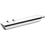 COBRA 1801-0841 6106 909 Twins Slip-On Mufflers - 909 4" Mufflers - Chrome - '95-'16 Bagger