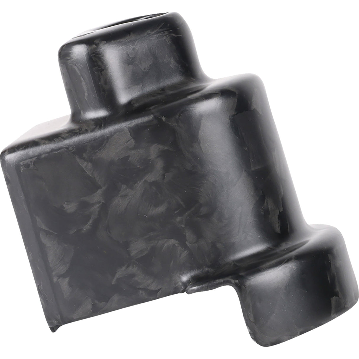 Thrashin Supply CO. Cover Steering Lock Matte Forged Carbon Fiber - TSC-3033-1 For Harley Road Glide 2024-2026
