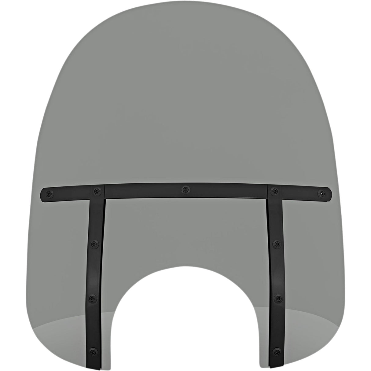 MEMPHIS SHADES 2313-0314 MEB37112 Memphis Fats Windshield Fats Windshield - 19" - Headlight - Black Smoke