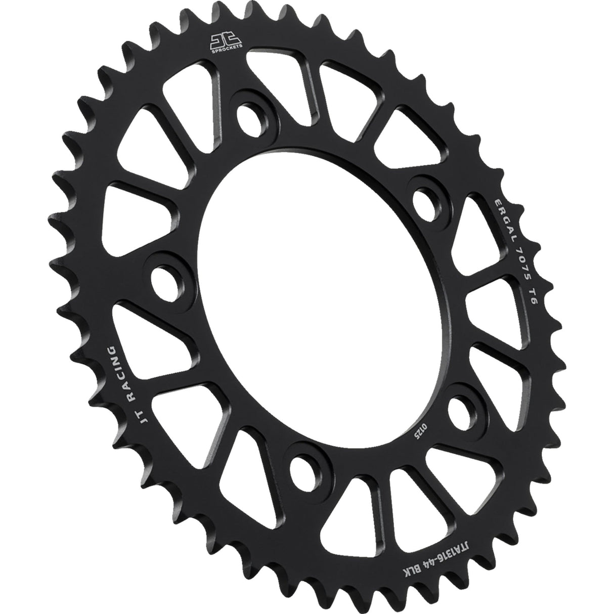 JT SPROCKETS 1211-2902 JTA1316.44BLK Aluminum Rear Sprockets Rear Sprocket - Aluminum - 44 Tooth - Black - Honda
