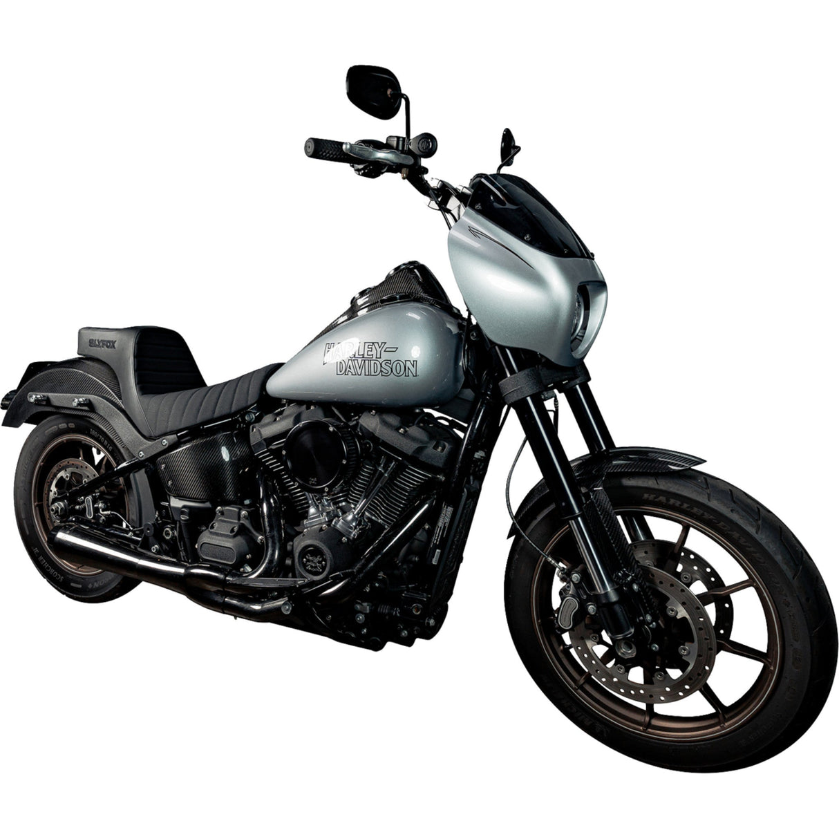 Slyfox Highnoon Seat - 4701A-slyfox For Harley Softail 2018-2024