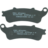 Ebc Parking Brake Pads - SFA281 Kawasaki Vulcan 2015-2016