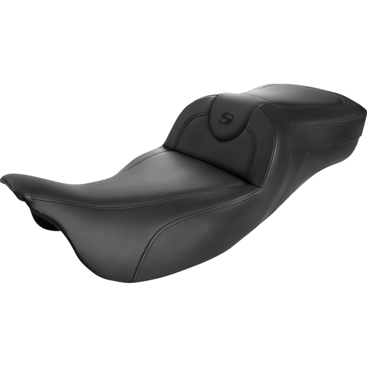 Saddlemen Roadsofa™ Extended Reach Seat Black Stitching Without Backrest - 808-07B-188 For Harley Touring 2008-2025