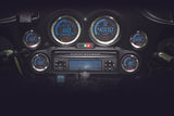 Koso North America Digital Gauge Cluster Silver Bezel Flht AND Fltr - BA050901 For Harley Touring 2004-2013
