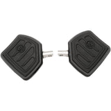 PERFORMANCE MACHINE (PM) 1621-0831 0036-1016-B Floorboards - Passenger Floorboards - Contoured - Black