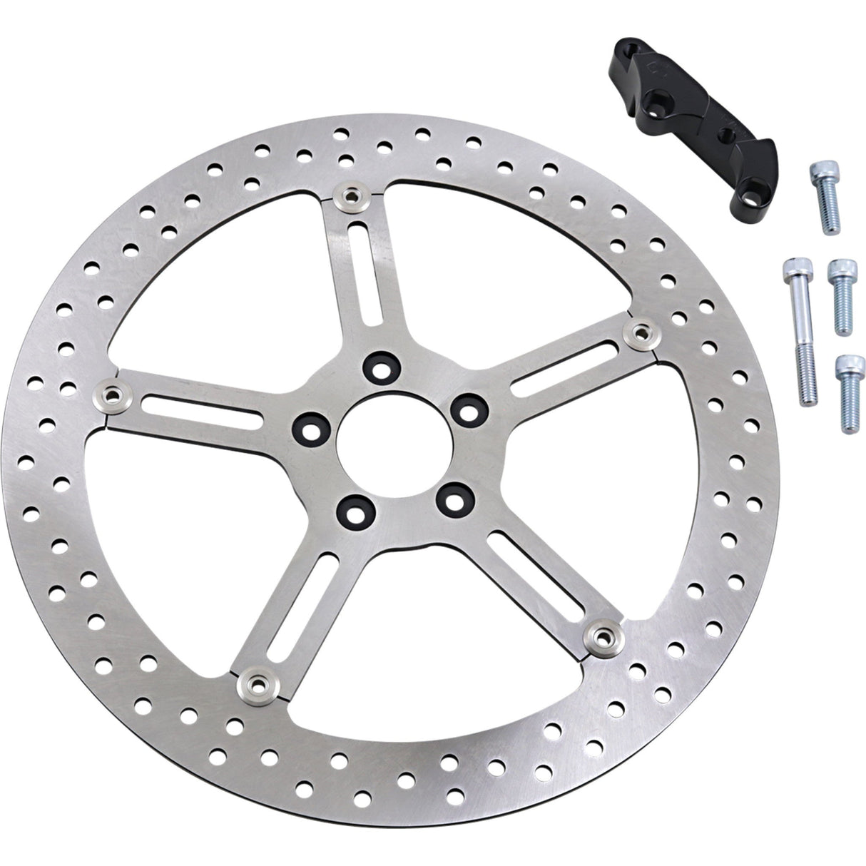 Arlen Ness Big Brake Floating Rotor Kit 15" Front Left - 02-972 For Harley Motorcycles 2006-2017