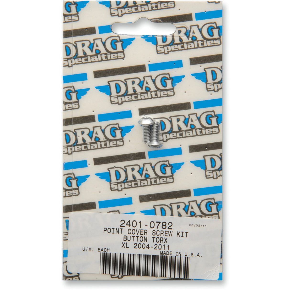 Drag Specialties Point Cover Bolt Set Button-Head Sportster For Harley Sportster 2004-2021