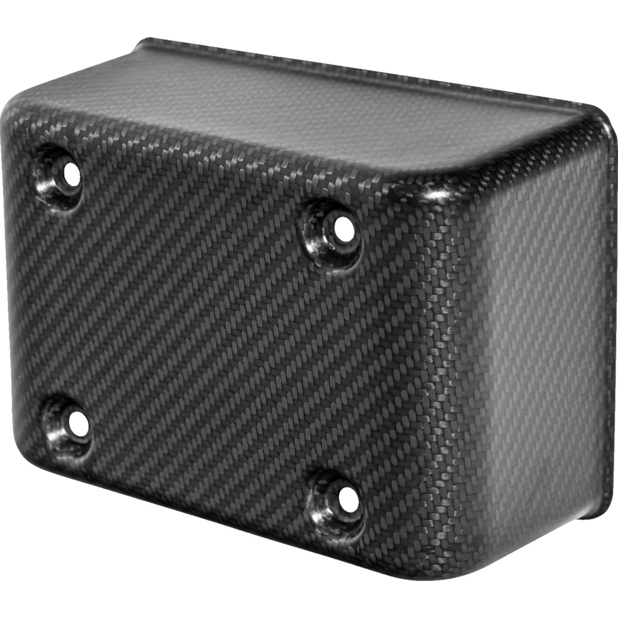 Saddlemen Fuse Box Cover Carbon Fiber Matte Black - CF-899-04-003M For Harley Dyna 1999-2003