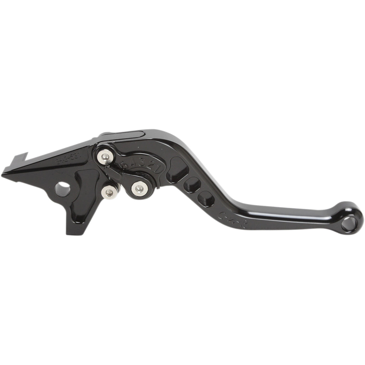 PSR Click 'N Roll Brake Lever Short Black - 00-00513-22 For Yamaha Motorcycles 2004-2024 | Aprilia 1000 Caponord 2002-2007