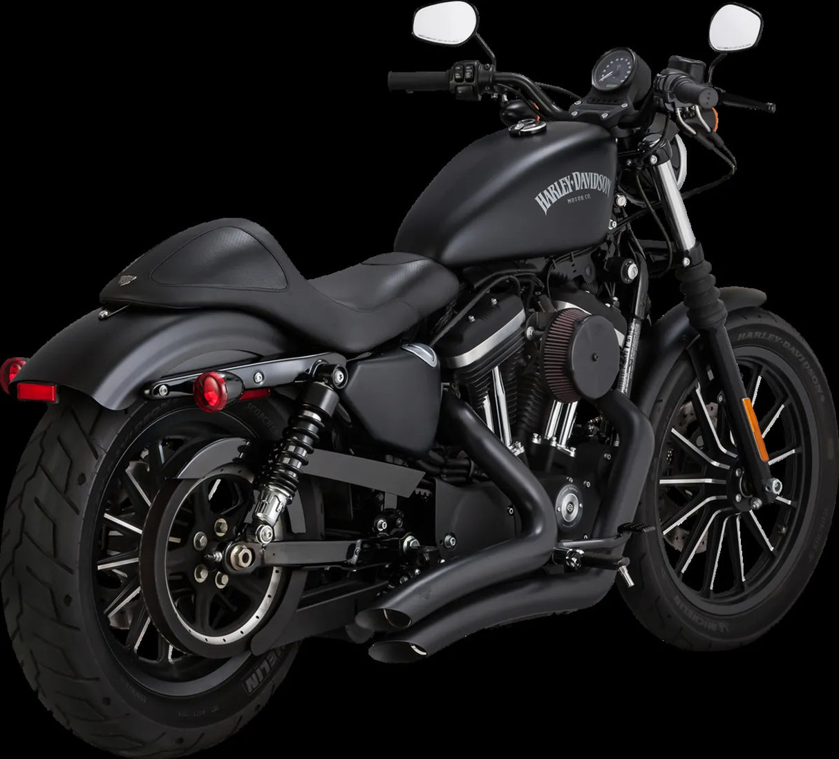 Big Radius Exhaust System - Black