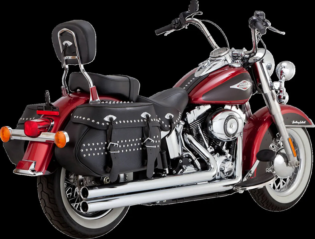 Big Shots Long Exhaust System - Chrome
