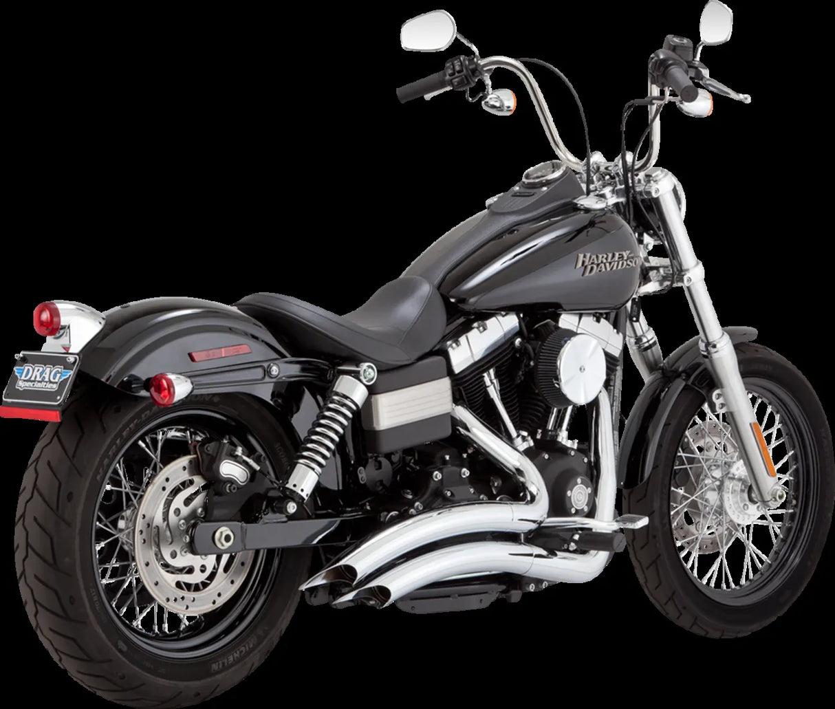 2-into-2 Big Radius Exhaust System