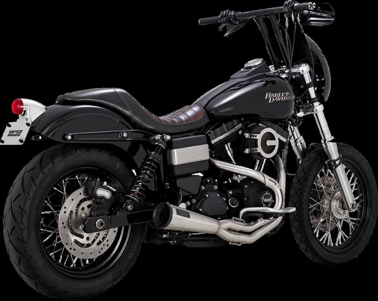 2-into-1 Upsweep Exhaust System - Brushed