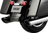 Twin Slash Slip-On Muffler - Chrome