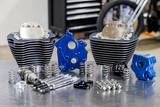 129" Power Package Engine Performance Kit - Chain Drive - Oil Cooled - Highlighted Fins - M8 - 0904-0100