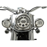 J.W. SPEAKER 2001-1158 0551593 4.5" LED Fog Lights chrome