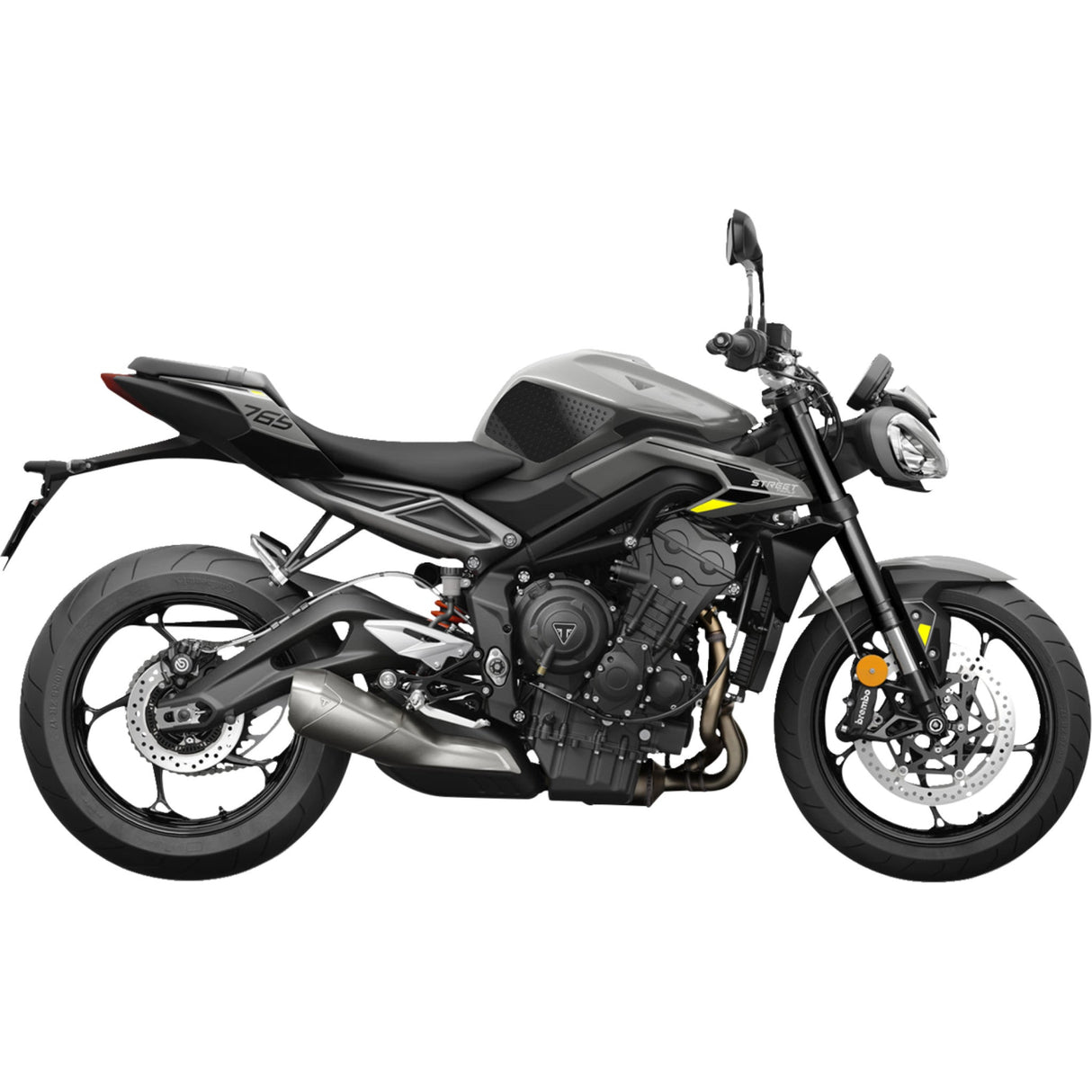 Stompgrip Sticker Kit - 55-10-0199B Triumph Street 2023-2024