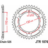 JT SPROCKETS 1210-2763 JTR1876.42 Rear Sprocket 42 tooth - yamaha
