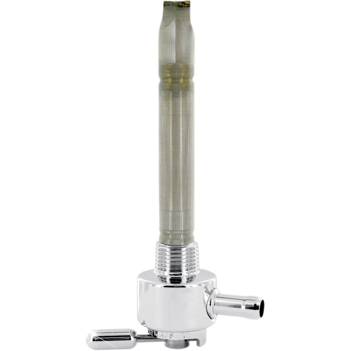 PINGEL DS-390255 4211-CR Power-Flo Fuel Valve Round Fuel Valve - Chrome - 3/8" NPT