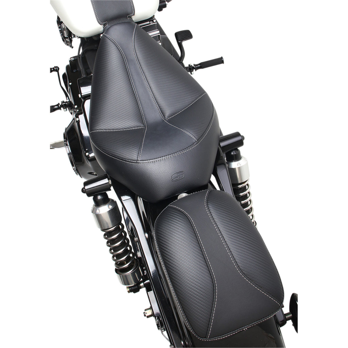 SADDLEMEN 0807-0169 SA1008 Detachable Pillion Dominator Pad - 7"