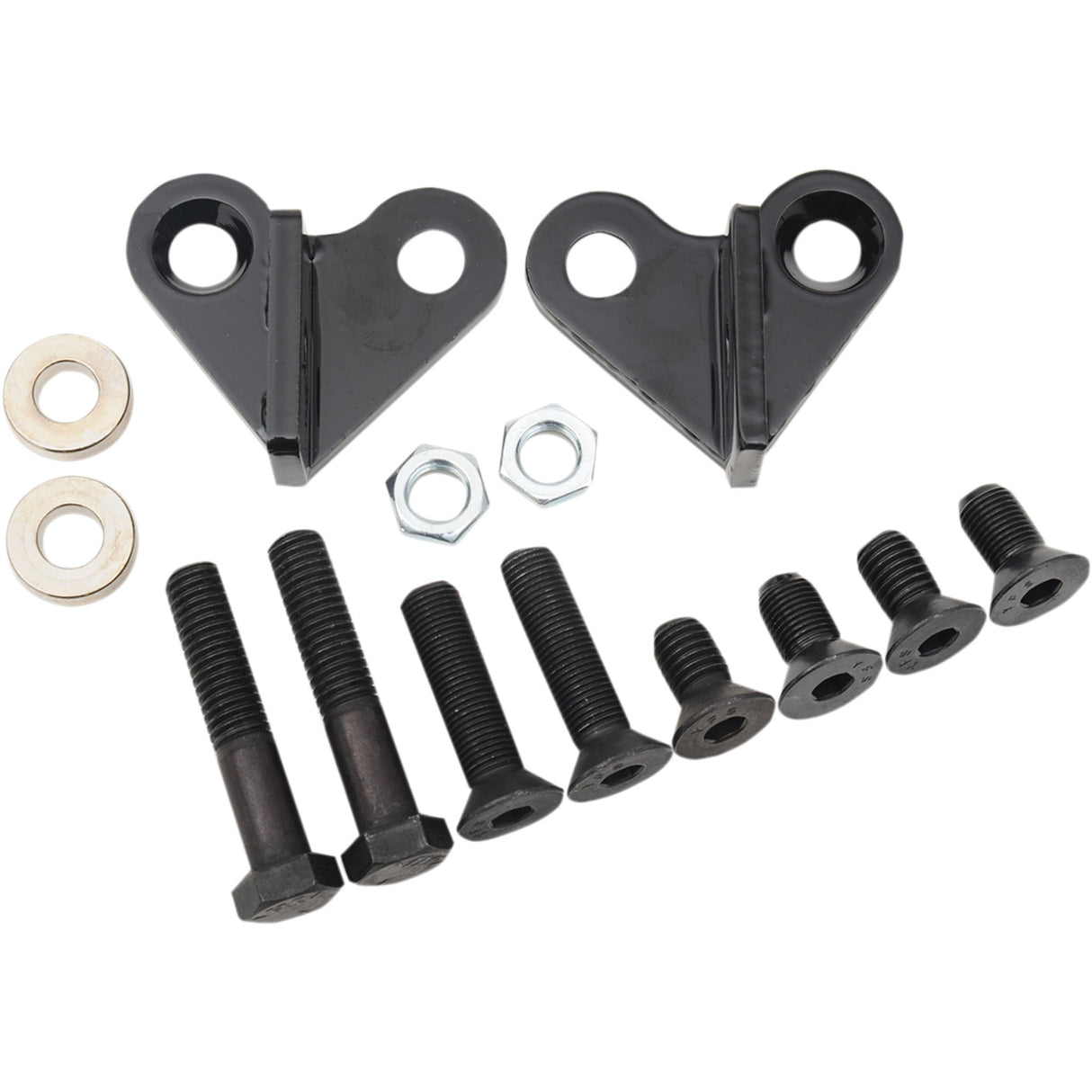 Burly Brand Rear Lowering Kit Rear Lowers 1" Black - B28-279 For Harley Touring 1997-2001