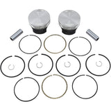 Wiseco Tracker Series™ Piston Kit 3.518" 1340 Cc 80 Cubic Inch +0.020" Evolution - K0215P2 For Harley Motorcycles 1984-1999
