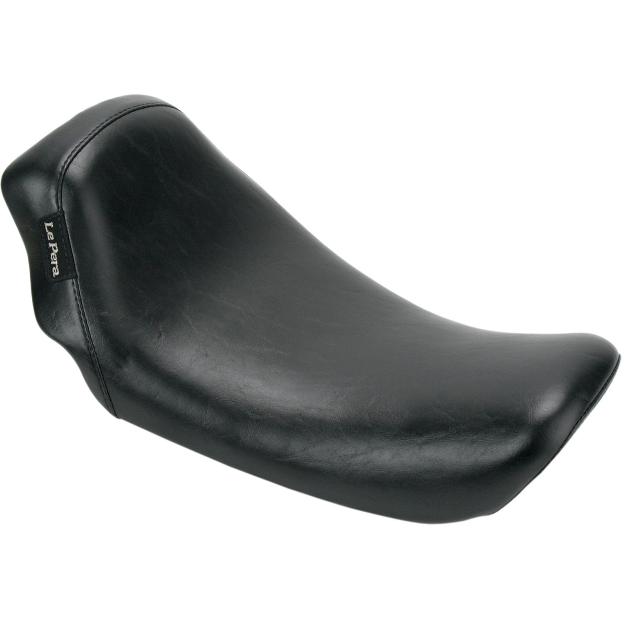 LE PERA 0803-0239 LK-001 Bare Bones Solo Seat - Smooth - Black - Dyna '06-'17