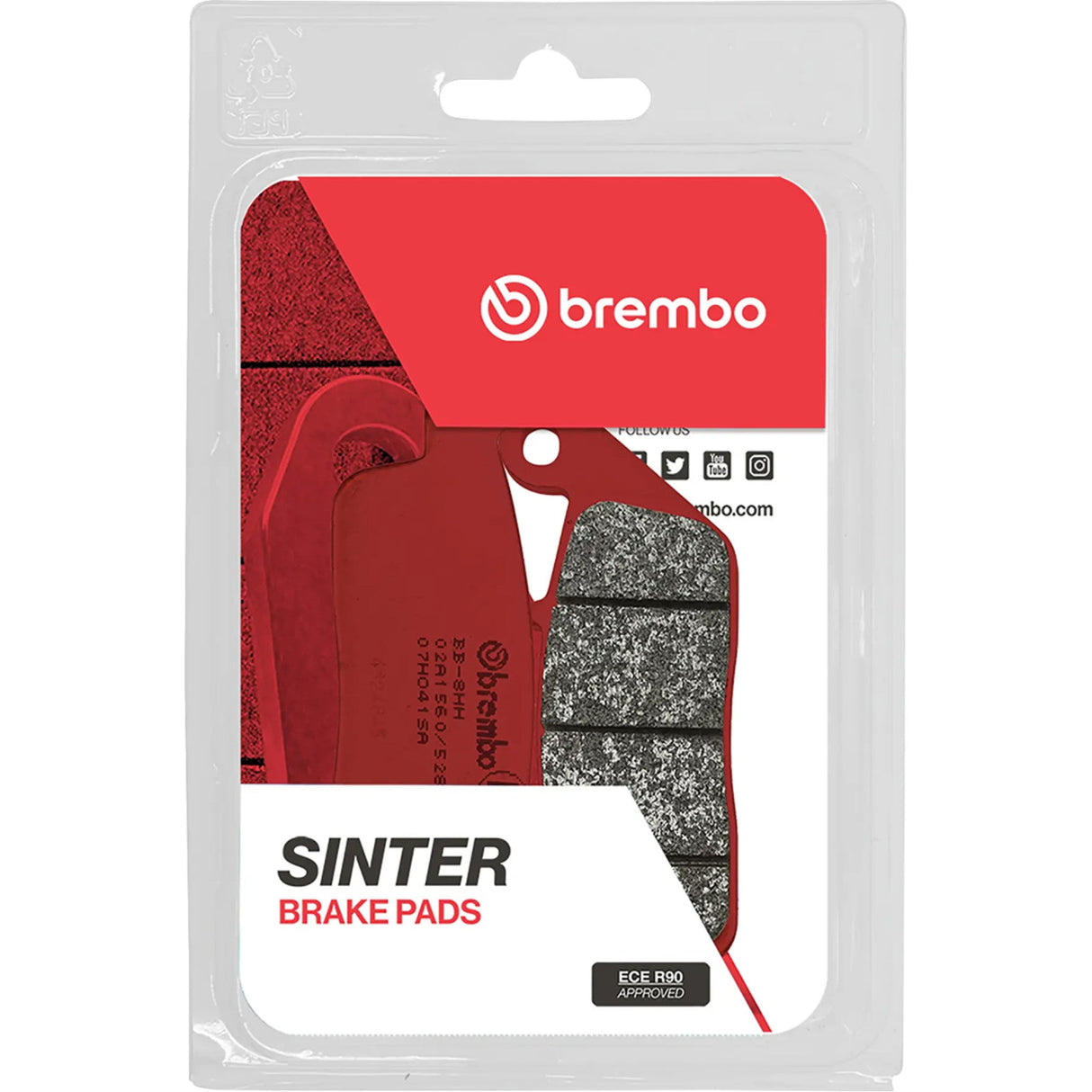 BREMBO 1721-3899 07HO41SA PRIME Sinter SA Brake Pads