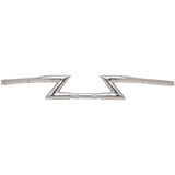 LA CHOPPERS 0601-4602 LA-7310-00 1-1/4" Z-Bar Style Handlebar - Outlaw "Z" - 1-1/4" - Chrome