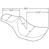 Drag Specialties Predator Seat For Harley 1982-1994