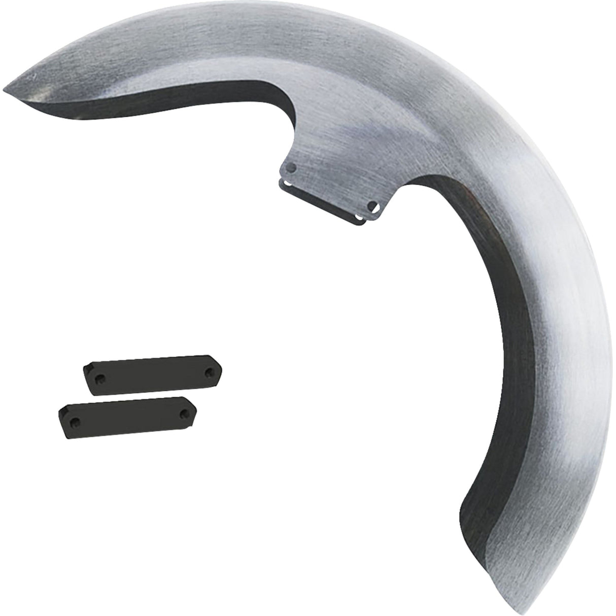 PAUL YAFFE BAGGER NATION 1401-1008 THICKY-OEM-14L-B Thicky Steel OEM Front Fender - 16"-19" Wheel - With Black Adapters