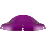 Klock Werks Kolor Flare® Windshield 6-1/2" Purple - KWW-01-0700 For Harley Touring 1996-2013