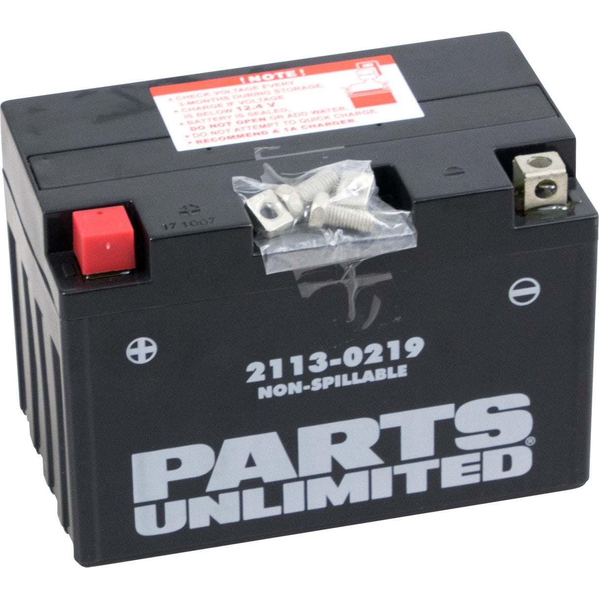 Parts Unlimited Factory-Activated AGM Maintenance-Free Battery YT12A-BS Suzuki Motorcycles 1998-2020