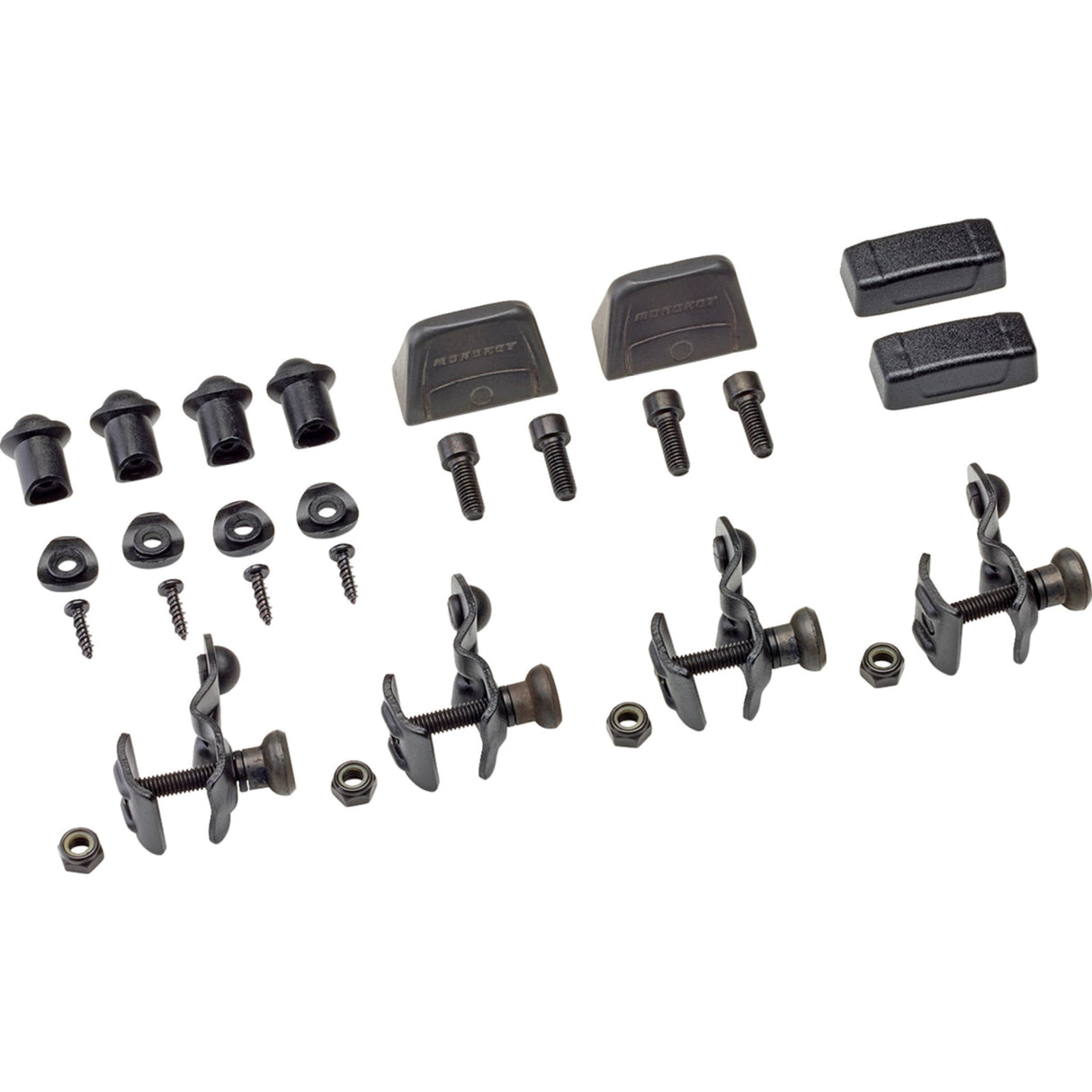 GIVI 3521-0201 OFMK Hardware Kit for Side Case Mount Monokey Kit