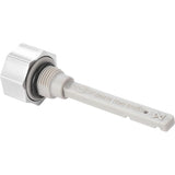 Figurati Designs Magnetic Dipstick Magnetic Curved Silver M8 - FD01-MAGTD-SM-SS For Harley Motorcycles 2017-2026