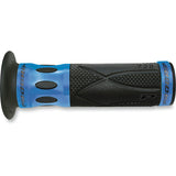 PRO GRIP 0630-1072 PA0728OECRBL 728 Superbike Grips Grips - 728 - Open Ends - Blue