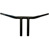 DRAG SPECIALTIES 0601-3504 1-1/4" Buffalo T-Bar 8" - flat black