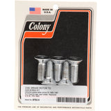 Colony Rotor, Sprocket And Belt Mounting Hardware Kit Brake Rotor Socket-Head Countersunk 1-1/4" - 8792-5 For Harley Tour 1980-1981